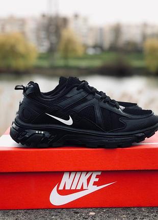 Чоловічі кросівки nike air max чорні повсякденні спортивні 40–45