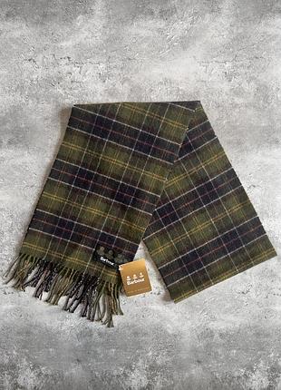 Шарф barbour зелений (one size)