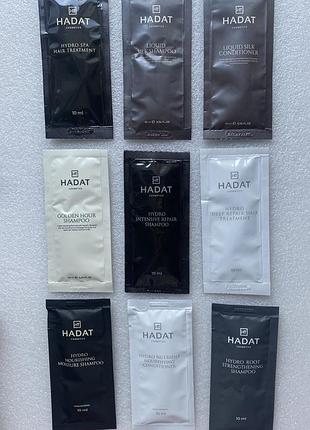 Hadat cosmetics пробники, шампунь, кондиціонер, маска