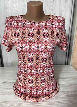Футболка жіноча з 100% бавовни  від британського бренду papaya matalan розмір 12💞