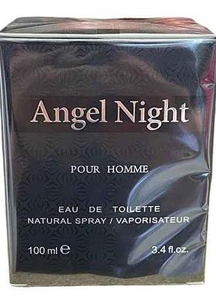 Мужская туалетная вода аромат angel night 100 мл