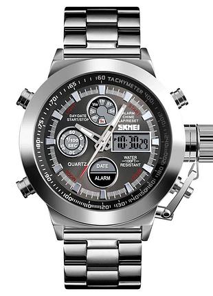 Наручний годинник skmei 1515si silver