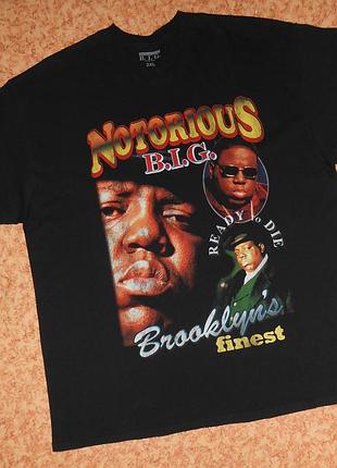 Футболка the notorious big brooklyn's finest/ноториус/мерч