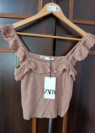 Неймовірний новий в'язаний топ zara