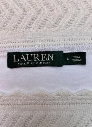 Бавовняна сукня-комбінація lauren ralph lauren,білого кольору,(розмір l).нова.