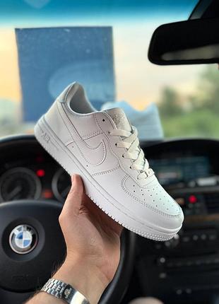 Кросівки nike air force low white білі