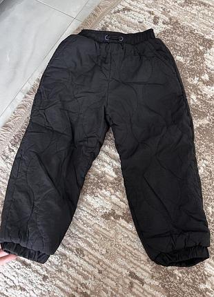 Зимові штани на хлопчика zara 92