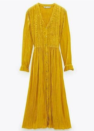 Сукня міді  zara
