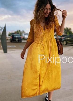 Сукня міді  zara