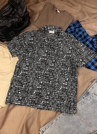 Брендова стильна сорочка easy🤍🖤