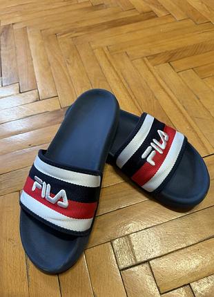 Брендові чоловічі шльопанці fila в ідеалі! розмір 42 (устілка 27 см)