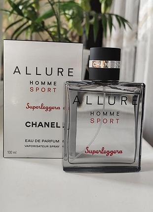 Chanel allure homme sport superleggera парфюмированная вода для мужчин 100 мл. оригинал
