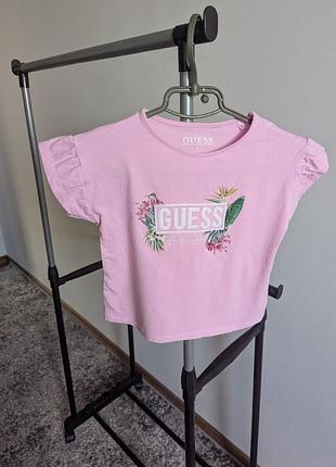 Футболка guess 5 років рожева