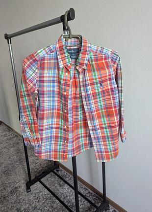 Сорочка в клітинку 6р ralph lauren