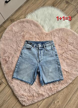 Шорты женские коттон джинсовые h&amp;m