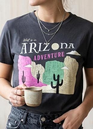 Жіноча футболка loavies із принтом arizona adventure