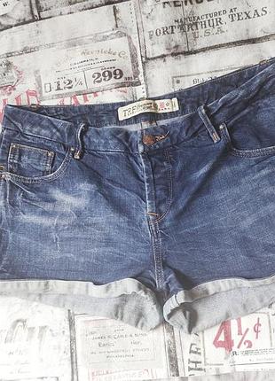 Женские джинсовые шорты zara  размер l