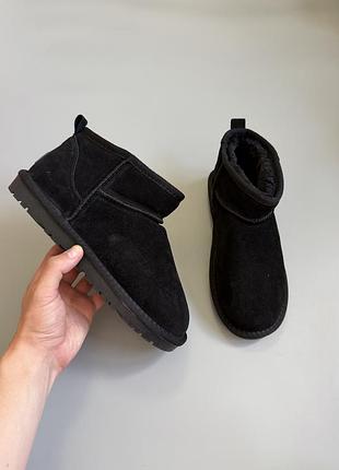 Замшевые ugg classic ultra mini new 41(26cm) tasman mini dipper