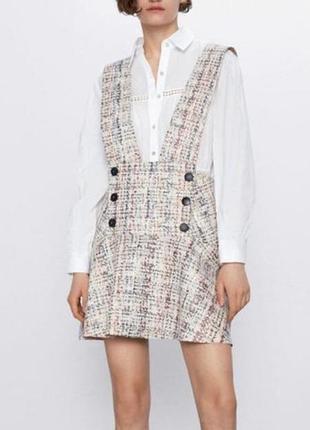Сарафан zara з ґудзиками