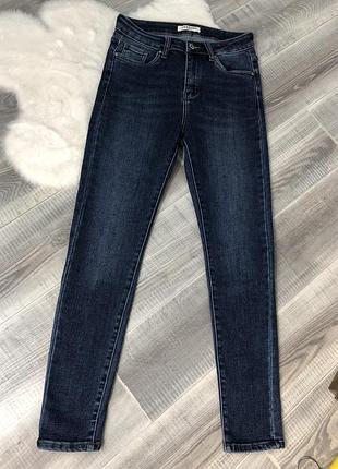 Джинси жіночі вузькі сині jeans wear