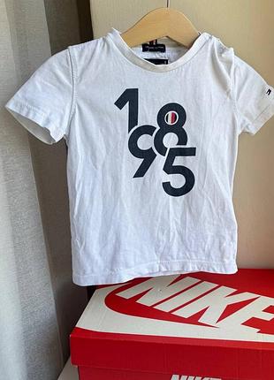 Футболка tommy hilfiger 1985 logo🤍