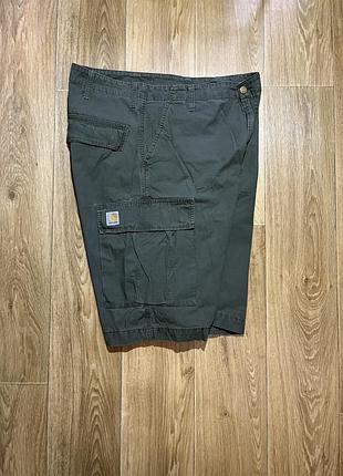 Карго шорти carhartt зелені, розмір 33