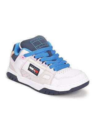 Tommy hilfiger шкіряні кросівки skate sneaker