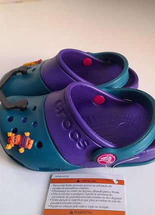 Кроксы, кроксы, crocs electro р. с8/25, с10/27, с13/31. новые