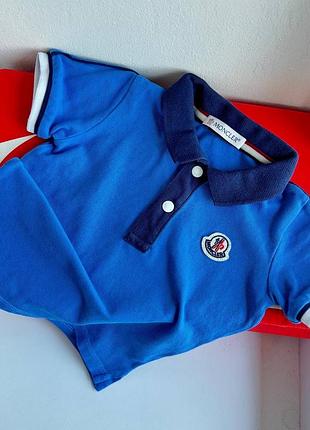Поло moncler 🩵