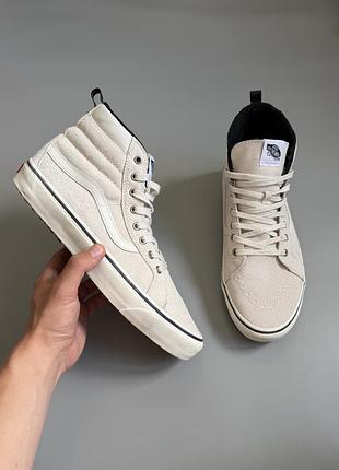 Vans sk8hi mte white 47(31cm)ultrarange comfycush knuskool