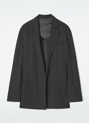 Блейзер жіночий cos oversized tie-front blazer / 42 без пояса