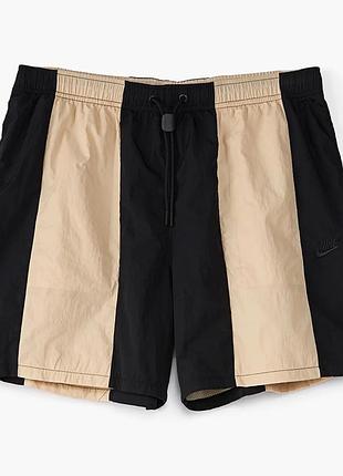 Шорты мужские nike nsw woven short stripe blue/beige fb7378-010