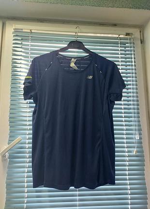 Жіноча спортивна футболка new balance (l-xl)
