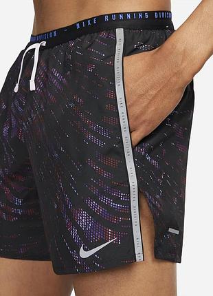 Шорты мужские nike m df run division black dm4767-550