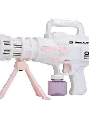 Базука з мильними бульбашками bazooka bubble gun • дитяча іграшка для запуску бульбашок, вулиці, свят і активних ігор
