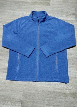 Чоловіча толстовка cotton traders на блискавці, розмір xl.