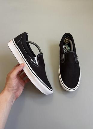 Кеды vans classic slip-on black 44(28cm) comfycush new old skool sk8hi