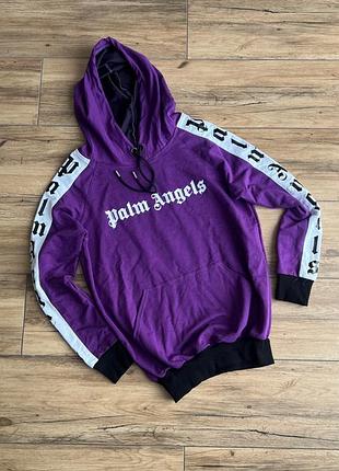 Худі palm angels фіолетовий xs
