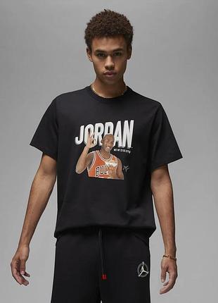Футболка мужская air jordan flight mvp black dv8434-010
