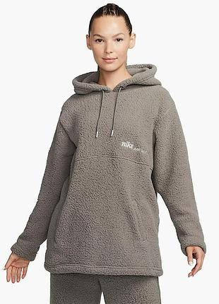 Худі жіноче nike therma-fit grey dq6236-029