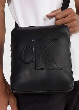 Сумка calvin klein messenger black zm0zm02567bds