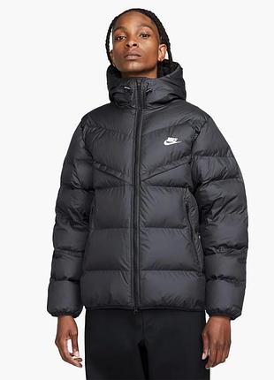 Пуховик мужской nike storm-fit windrunner primaloft® black fb8185-010