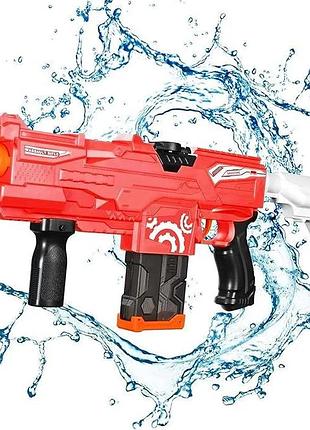 Водяной автомат детский water gun • аккумуляторный бластер с автоматическим набором воды для летних игр на свежем воздухе