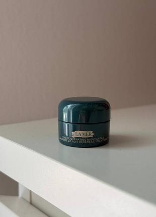 Крем для обличчя нічний la mer the rejuvenating night cream міні 3,5мл