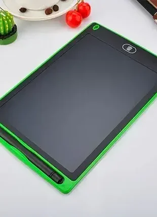 Графічний планшет для малювання lcd writing tablet 16" зелений