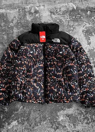 Чоловіча зимова куртка пуховик чорна тнф/the north face/tnf преміум якість хіт сизону l
