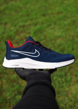 Nike presto blue red white, мужские кроссовки найк2 фото