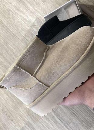 Ультра мини угги на платформе женские ugg ultra mini зима песочные 37