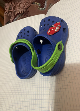 Кроксы синие для ребенка размер 21 crocs