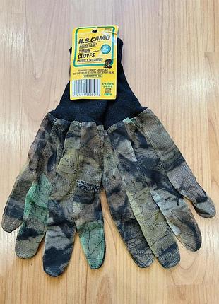 Камуфляжні рукавички hunter's specialties h.s. camo advantage timber (сша), нові 350грн